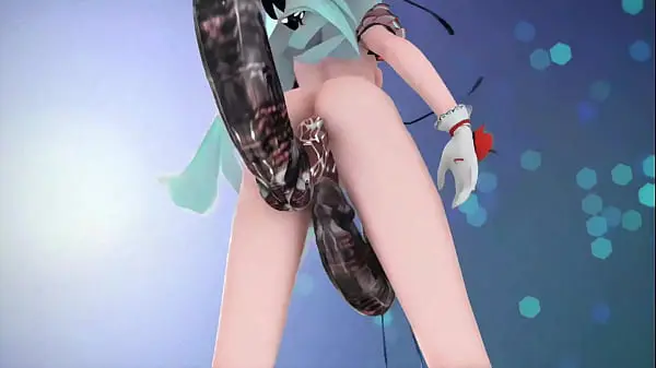 Honkai Impact 3rd Rozaliya Hentai Insect Sex Dance Pink Cat MMD 3D Blue Hair (CLIP)