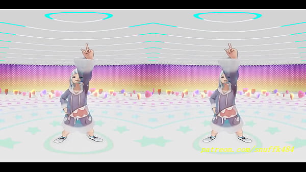 VR180 mmd Gura Dance 3d hololive Hentai