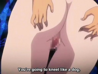 Horny drama anime video with uncensored big tits, group,