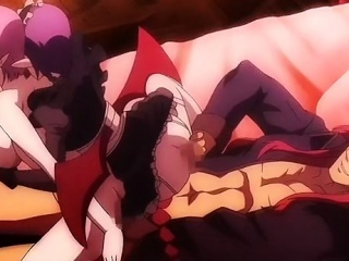 Incredible fantasy anime clip with uncensored big tits,