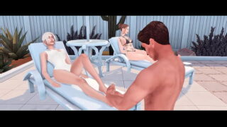 HUSBAND CHEATS ON SLEEPING WIFE WITH HER HOT SLUT GIRLFRIEND (SIMS ANIME HENTAI SFM)