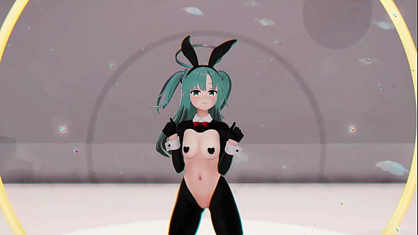 Blue Archive Yuuka Hentai Undress Dance Teddy Bear Playboy Girl Mmd 3D Clear Blue Hair (CLIP)