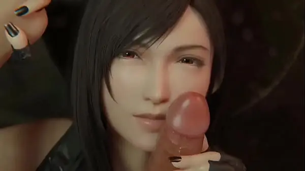 Hent fantasy tifa intensive blowjob