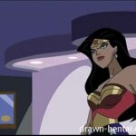 Superhero Hentai Wonder Woman vs Captain America