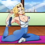 Tifanny yoga practice