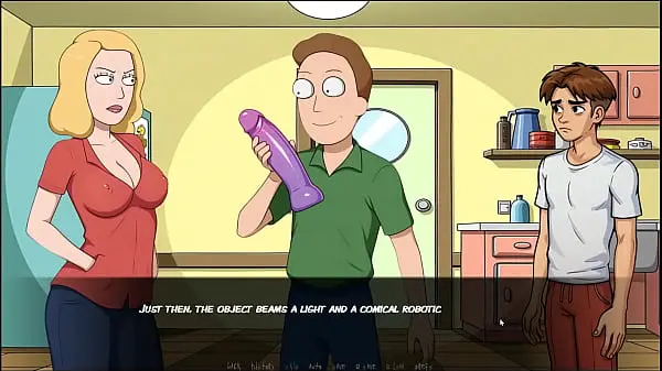 Portal Porn Demoniums [ PARODY HENTAI GAME ] Ep.1 Morty’s sister squirting in the shower !
