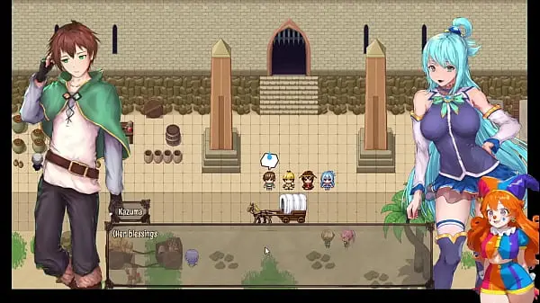 Konosuba hentai game -This godness corrupted our horny world