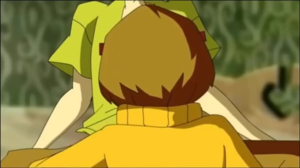 Velma dando o cool por salsicha