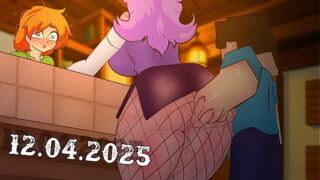 Minecraft harasses a female shop visitor ! Hentai Anime sex * cartoon porn * 2d 2025