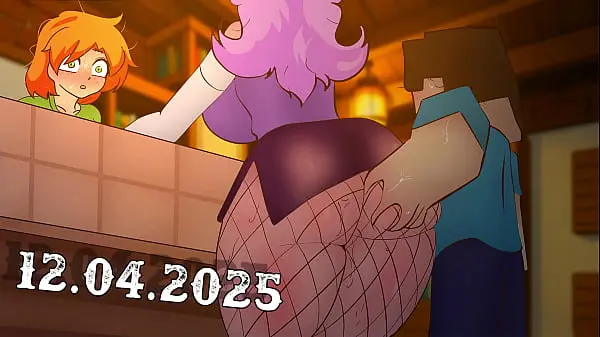Minecraft – harasses a female shop visitor ! Hentai Anime sex * cartoon porn * 2d 2025