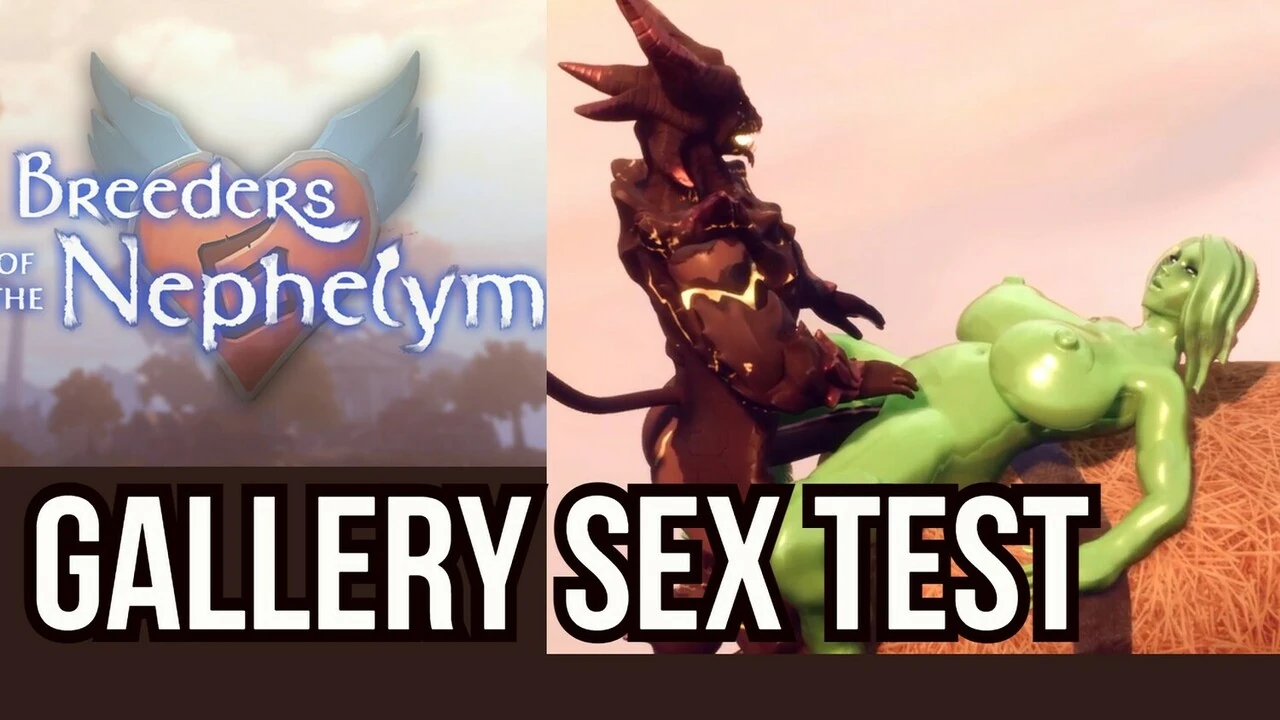 Breeders of the Nephelym – sex testing animation gallery – slime girl monster