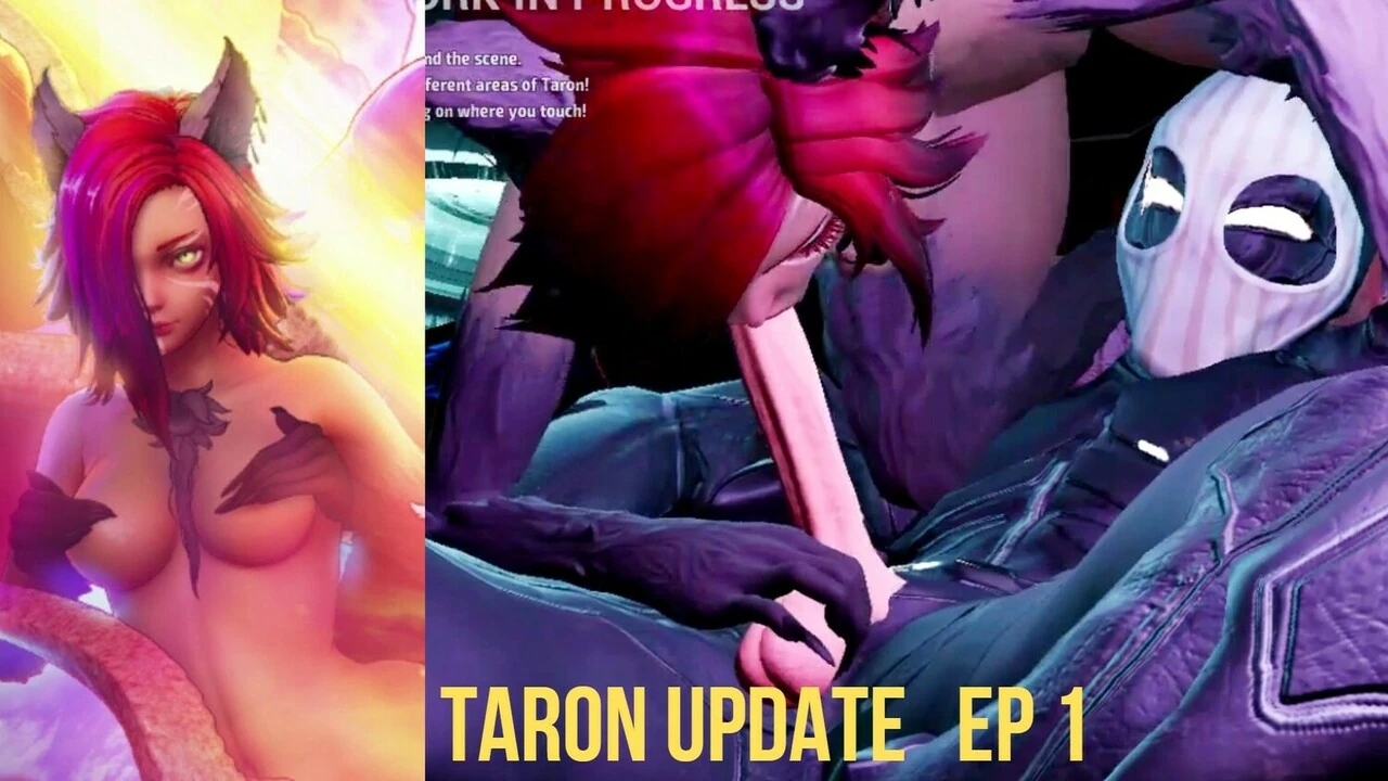 Subverse – Taron update part 1 – update v0.4 – hentai game – gameplay – sex scene