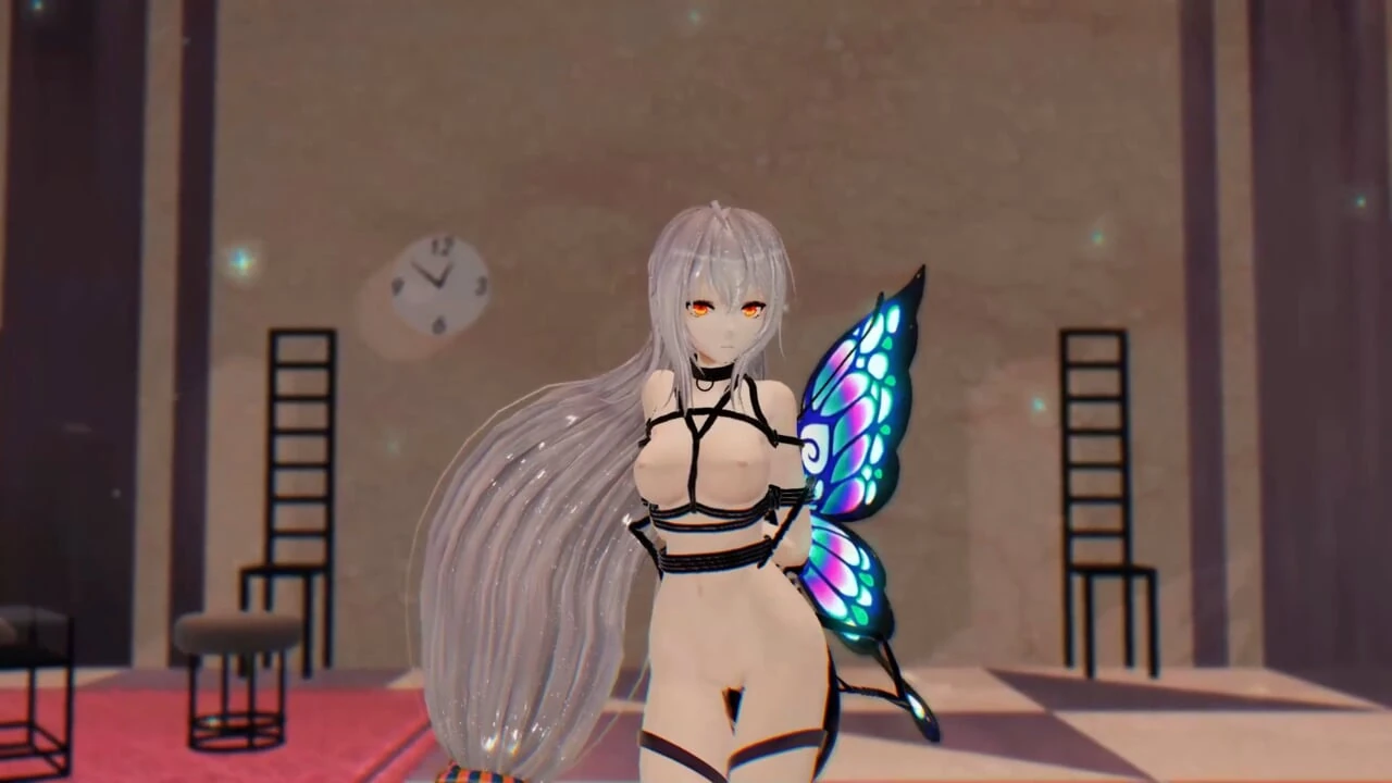 R-18 Arknights Skadi x Butterfly and Insects Dream of You – xButterflysMMD – Emerald Wings Color Edit Smixix