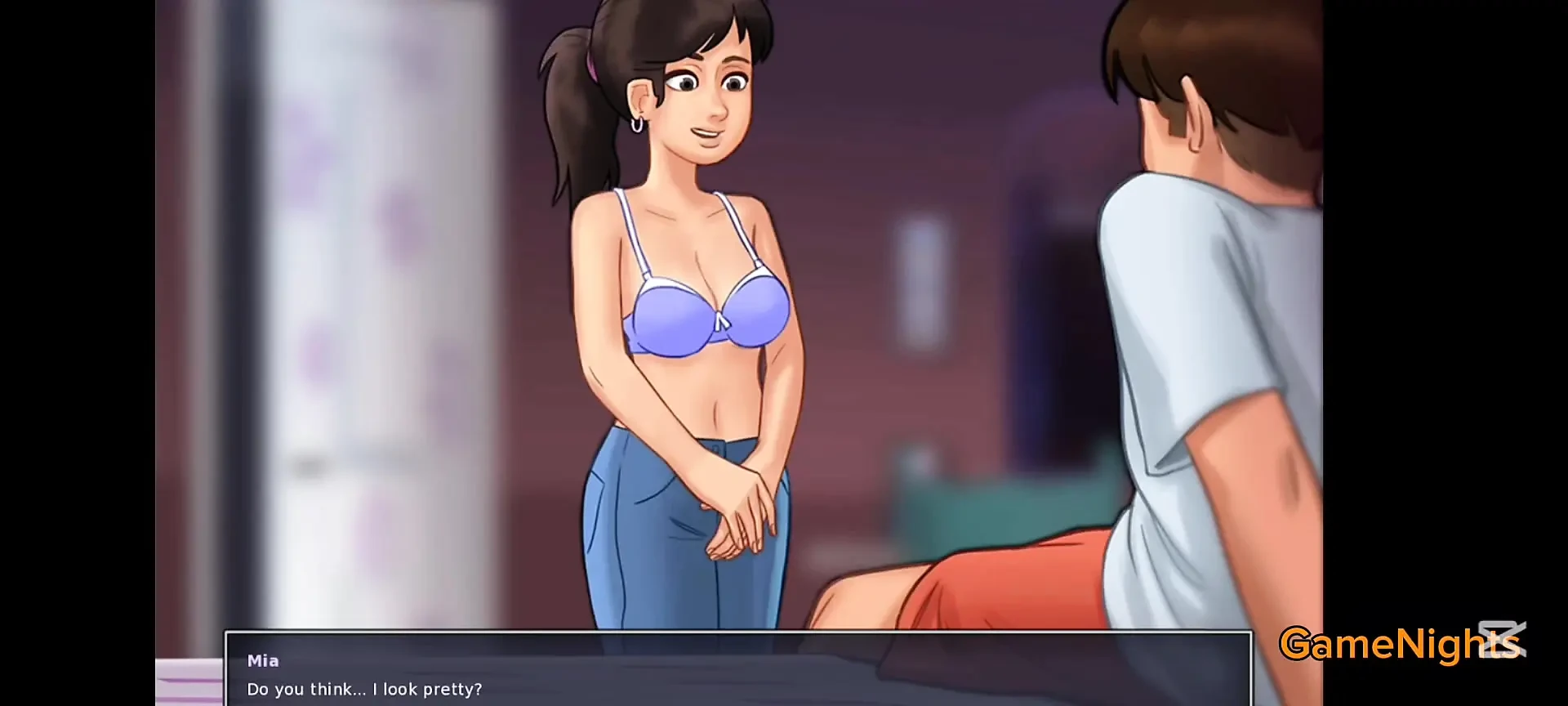 Summertime Saga Mia Full Scene Hot game Walkthrough