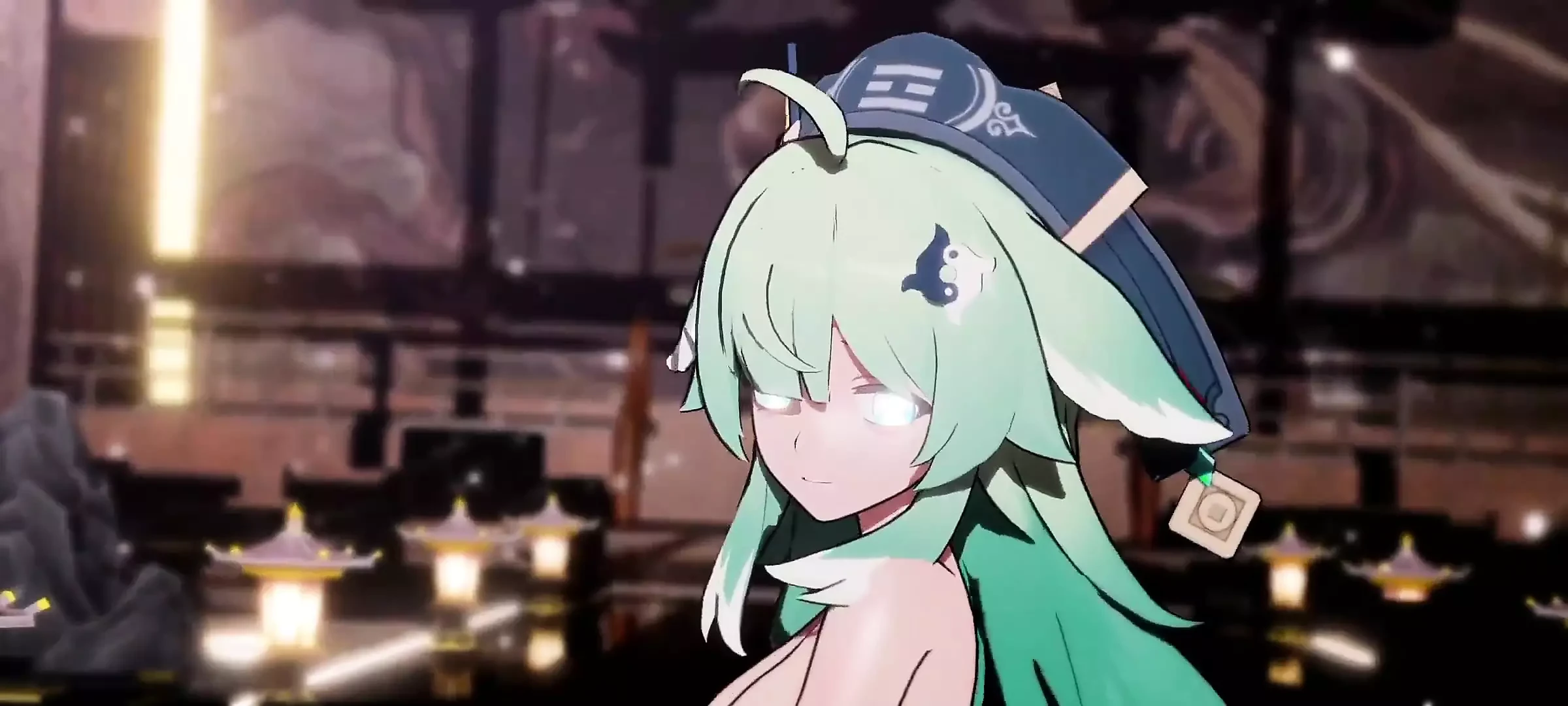 Honkai Star Rail Mmd Hit and Run Huohuo Nude Dance Hentai Mmd 3D Emerald Tail Color Edit Smixix