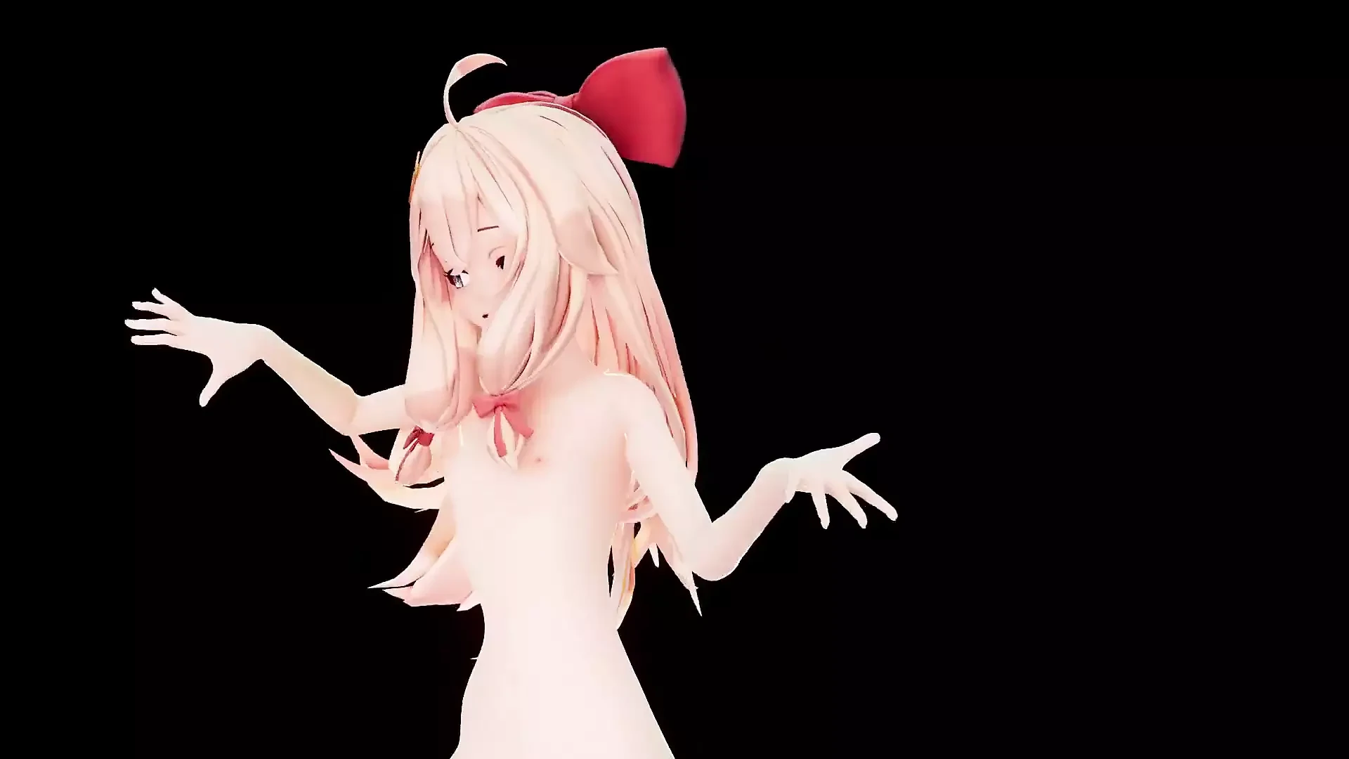 Jiaran Diana Hentai Chinese Vtuber Undress Dancing Mmd 3D Black Eyes Color Edit Smixix