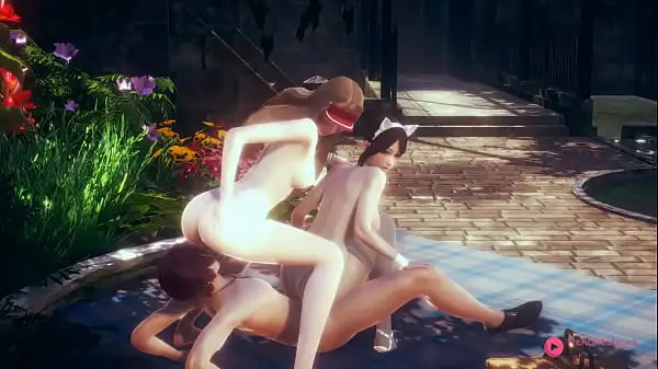 Orgy Hentai 2 girls 2 boy