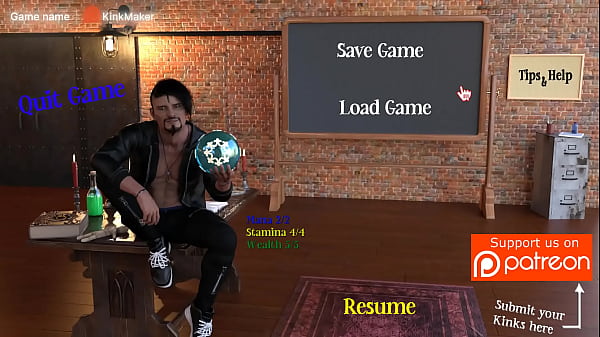 Hot babe strips for me 3D animation hentai game Kink Maker