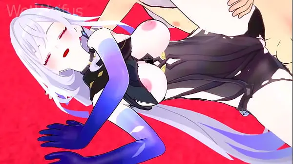 Skirk teaches her Student how to make her Squirt in Sex – Genshin Impact Hentai