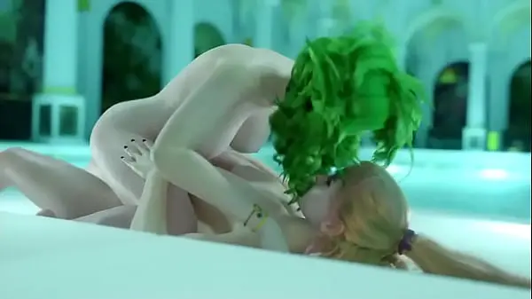 Azure Limina Rydia and Rosa’s Bath