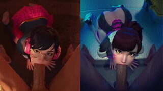 D.Va Loves To Suck Cock Overwatch 2 Porn