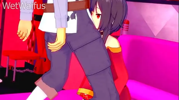 Megumin has Explosive Sex that Breaks her Pussy – Hentai 3d