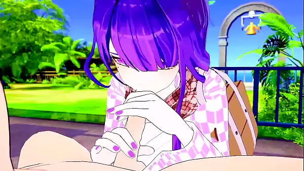 Raiden Shogun Sucks and Receives – Genshin Impact