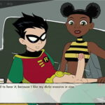 18Titans Episode 45 Blackfire gets some loving