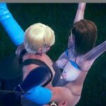 AI SYOUJYO [3D Porn Game] EP.18 Samus enjoy ropes bondage in bikini suit