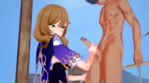 Genshin Impact – Sex with Lisa – Hentai