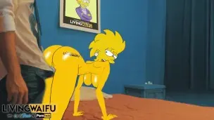 ADULT LISA SIMPSON PRESIDENT – 2D Cartoon Real Waifu #1 DOGGYSTYLE Big ANIMATION Ass Booty Cosplay