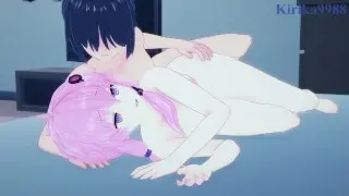 Yuzuki Yukari and I have intense sex at home. – VOCALOID Hentai