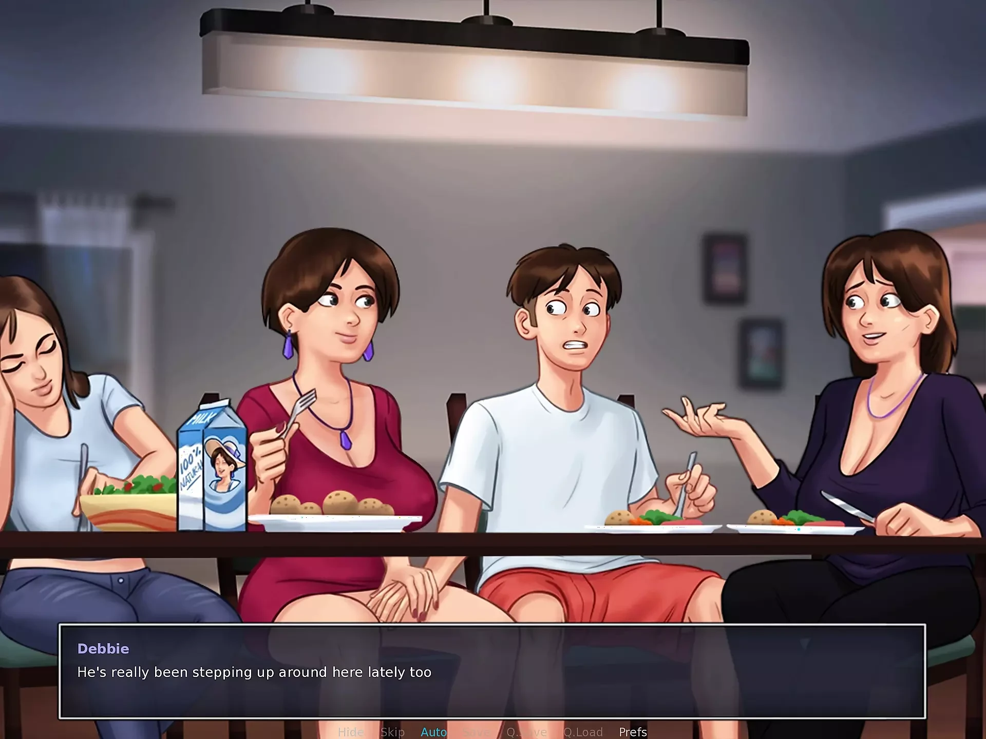 Let’s Play – Summertime Saga, Pranks under the table