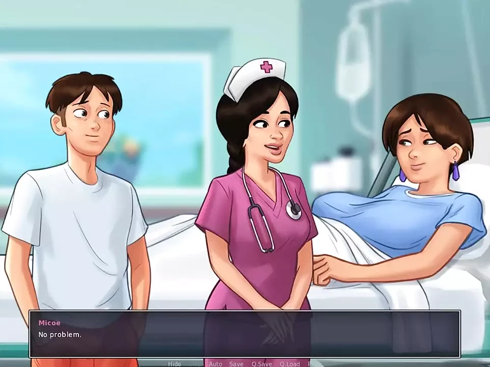 Summertimesaga Pervert Nurse Blowjob (asmr) – Part 127