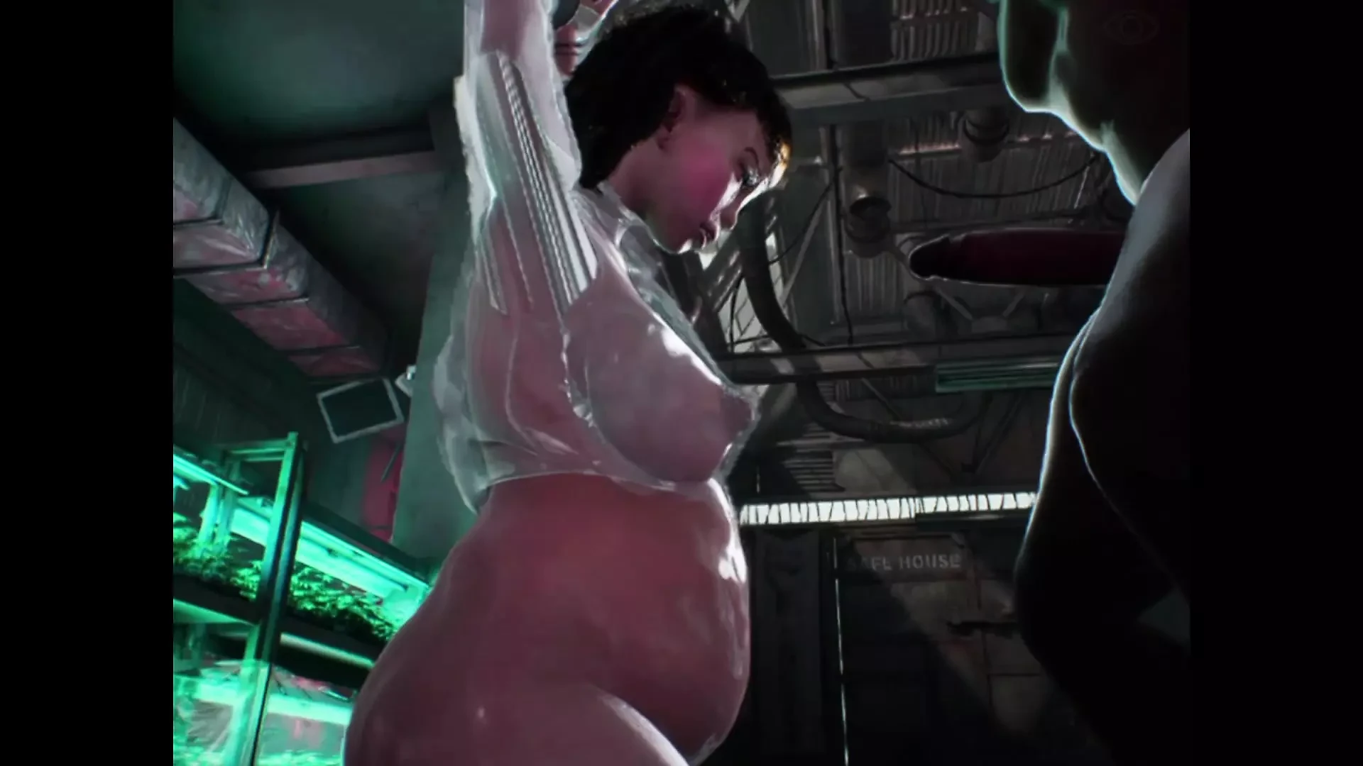 the secret of a preggo asian thai slave