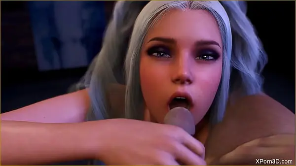 3D Porn Busty Cute babe blowjob POV Teaser