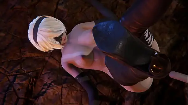 Sex with 2B – 3D Porn