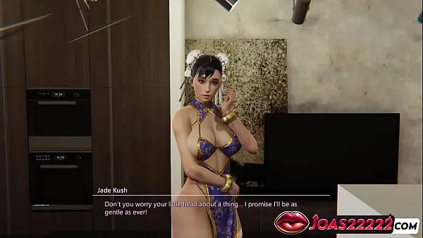 Sexy Jade Rule34 – Japanese Dress Girl With Big Tits & Nipple Stickers Pussy Fingering, Licking & Squirt