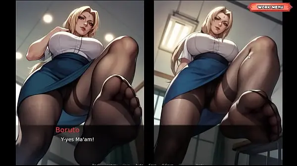 TSUNADE es mi ENFERMERA y me ayuda a correrme