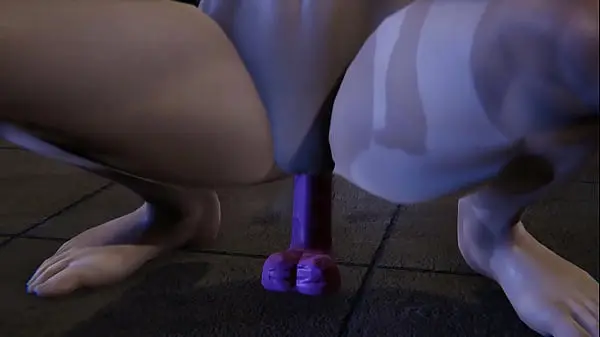 Cammy gets penetrated in all three holes – 3D Porn