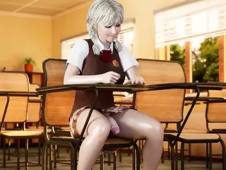 Private Anal Lesson 3D Futa Animation