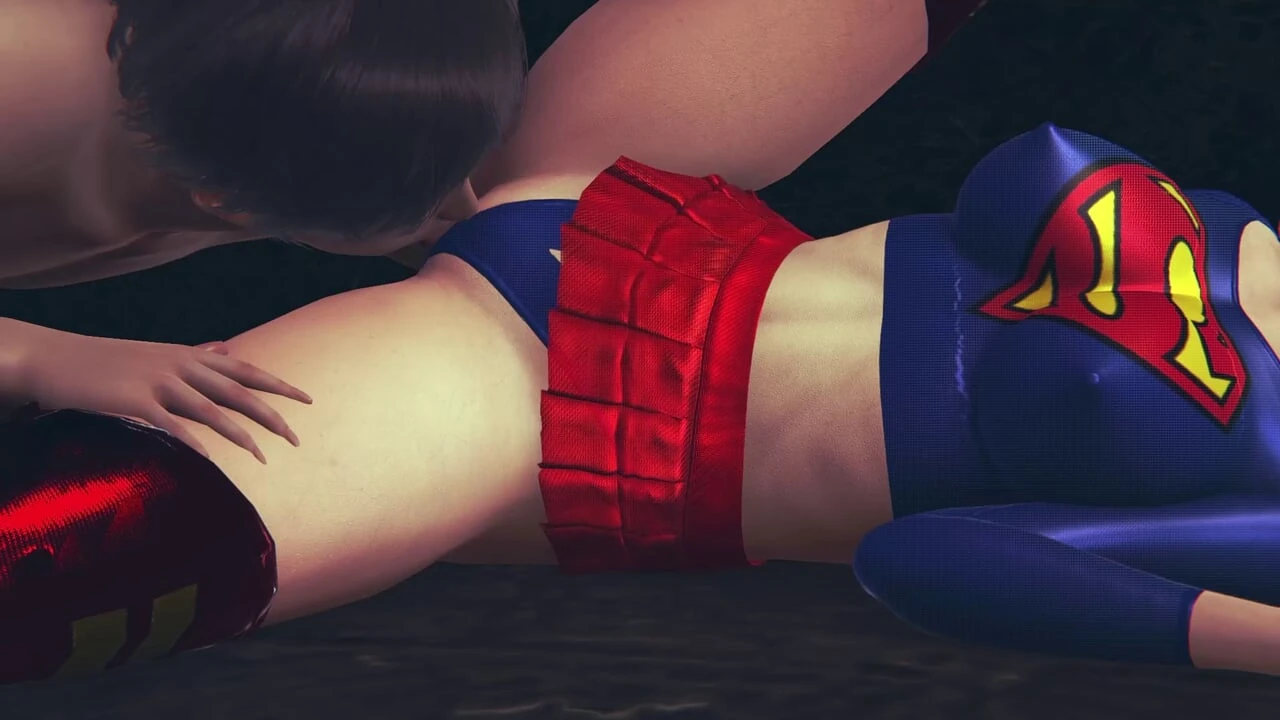 Superwoman Seduced in the Park – Passionate Kissing Leads to Cunnilingus – Anal Vibrator Brings Her Big Ass to Orgasm