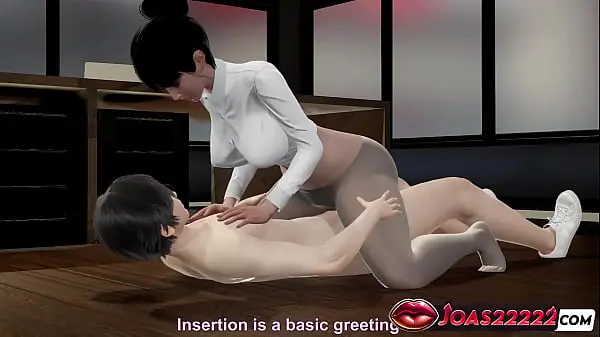 3D Hentai Office Mia – Cowgirl in Ripped Pantyhose, Anal Doggy Style POV, and Missionary Fetish Sex Close-Up Creampie