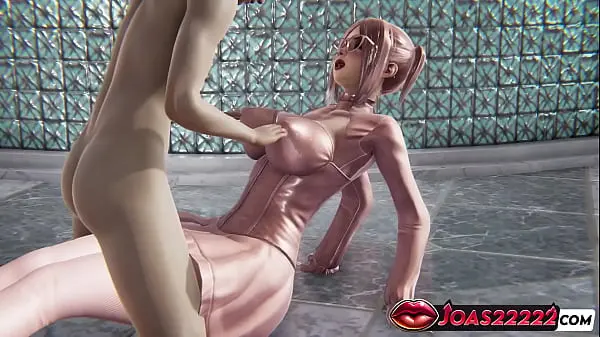 Carola with Big Tits – 3D Animation Breast Massage POV, Close Up Pussy Licking, and Double Hole Masturbation with Two Toys Squirt