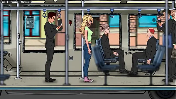 Jenny’s first day working as a waitress. Hentai game