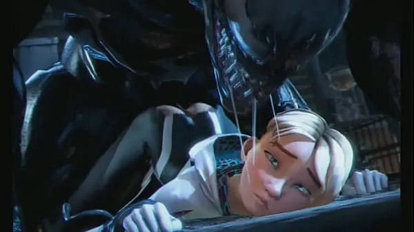 Spider Gwen Getting Railed by BBC