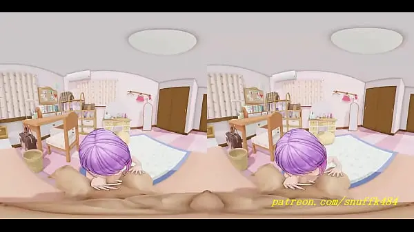 VR180 mmd Towa BlowJob 3d hololive Hentai