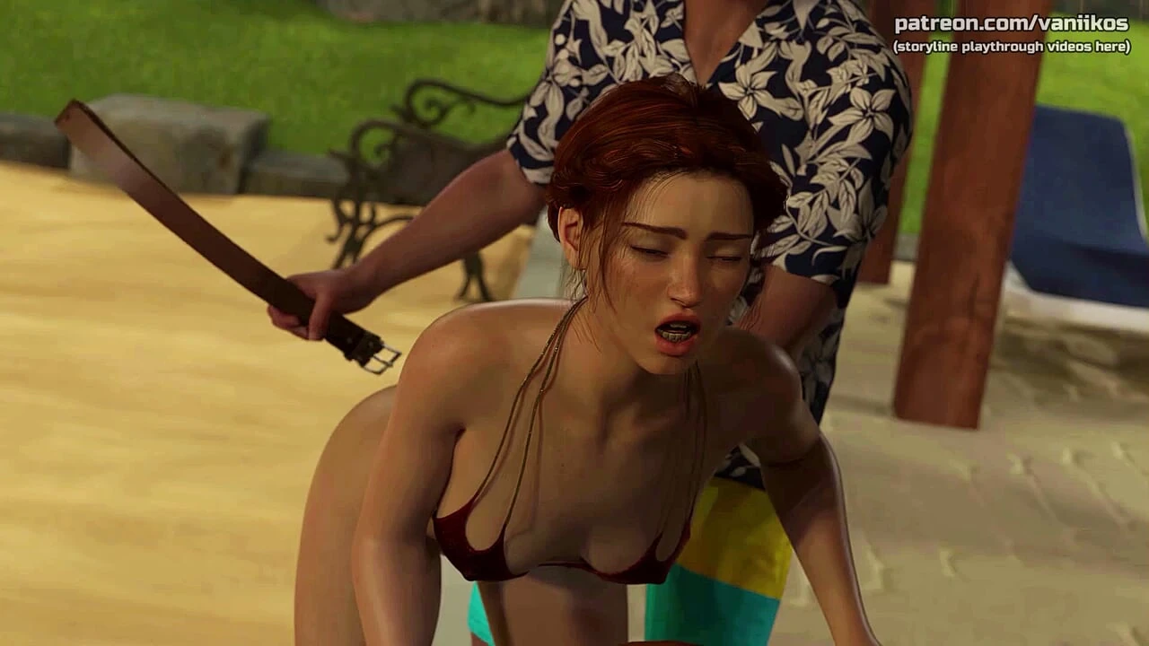 Young Babe Gets Her Hot Ass Spanked And Her Little Pussy Creampied – Taboo University – 3D Animated Hentai Game – #19