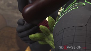 Anubis the god of death fucks a young egyptian in his temple