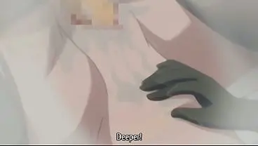 Hentai hot threesome with sister and friend